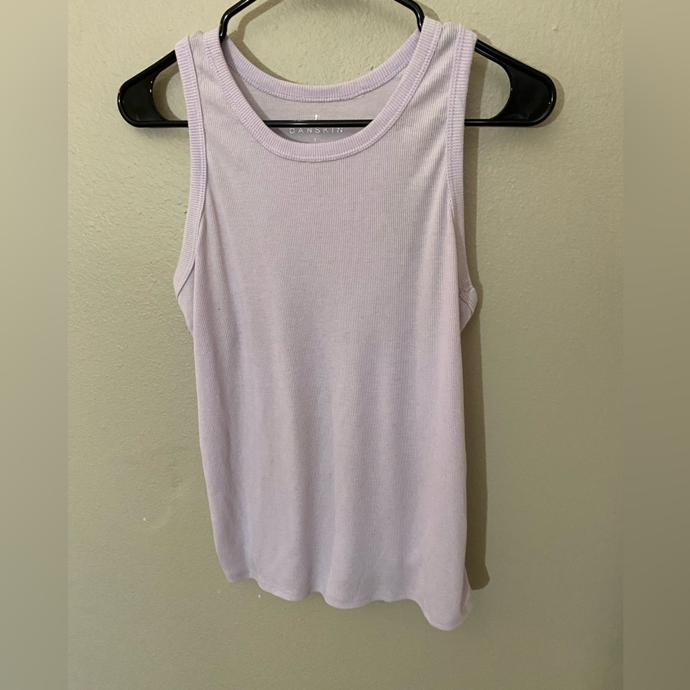 Danskin Women's Lavender Racerback Tank Top